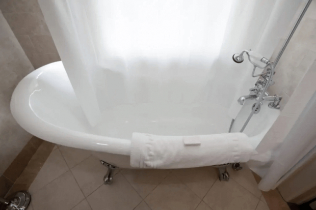 You can even clean your shower curtains with baking soda